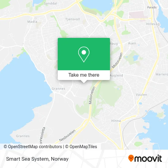 Smart Sea System map