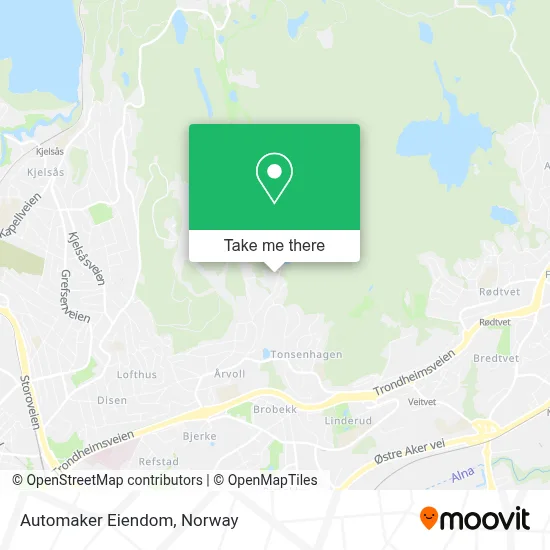 Automaker Eiendom map