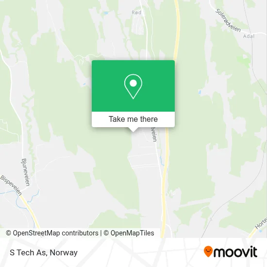 S Tech As map