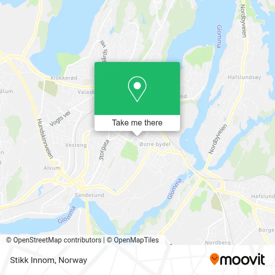 Stikk Innom map