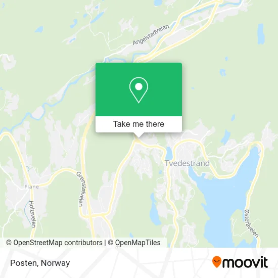 Posten map