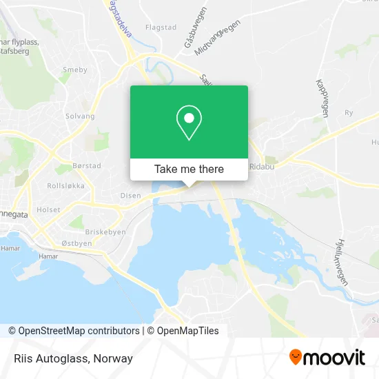 Riis Autoglass map