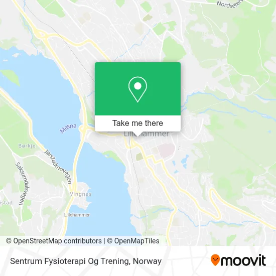 Sentrum Fysioterapi Og Trening map