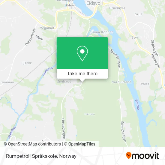 Rumpetroll Språkskole map