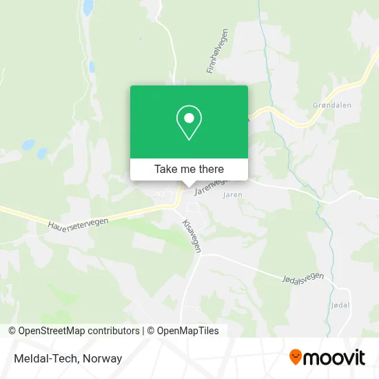 Meldal-Tech map