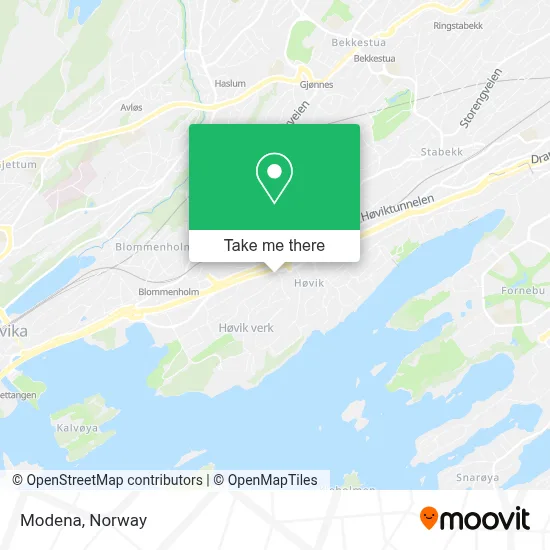 Modena map