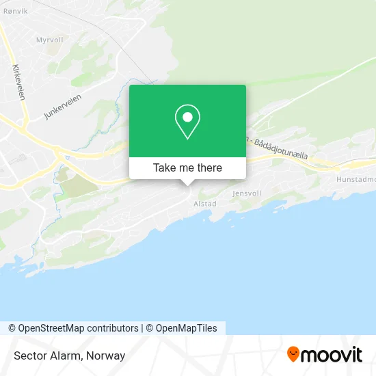 Sector Alarm map