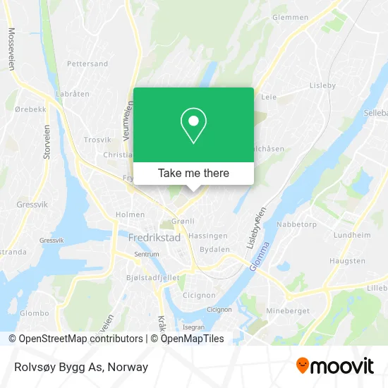 Rolvsøy Bygg As map