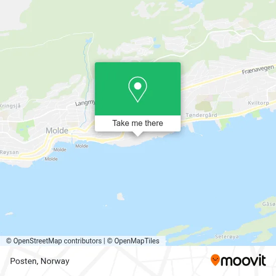 Posten map