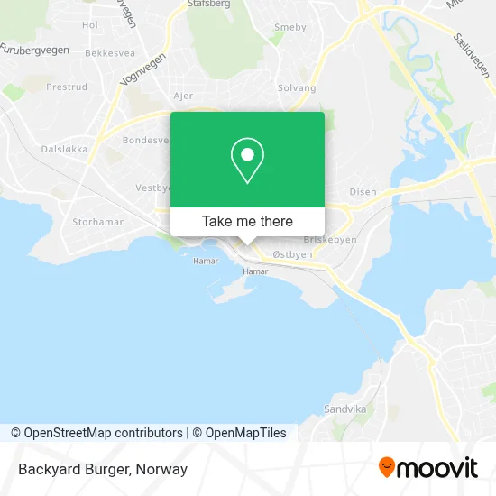 Backyard Burger map