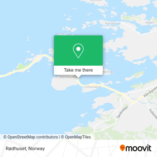 Rødhuset map