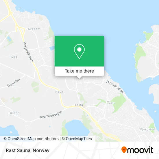 Rast Sauna map