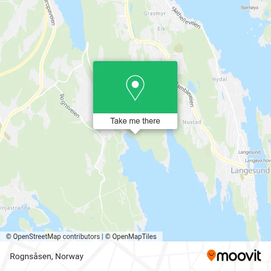 Rognsåsen map
