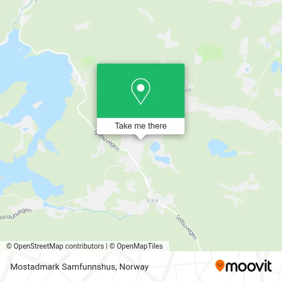 Mostadmark Samfunnshus map