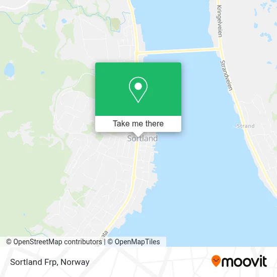 Sortland Frp map