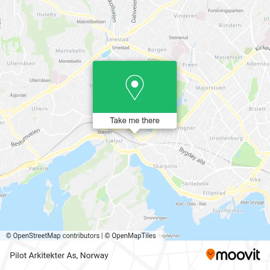 Pilot Arkitekter As map