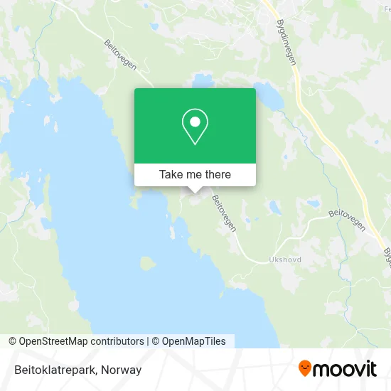 Beitoklatrepark map