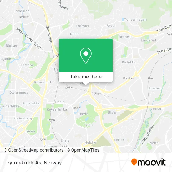 Pyroteknikk As map