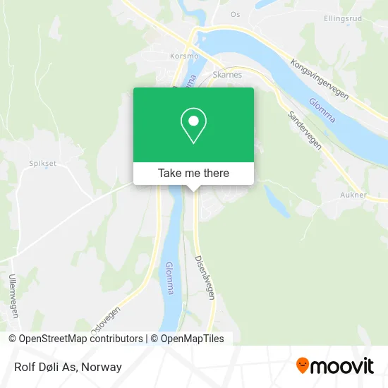 Rolf Døli As map