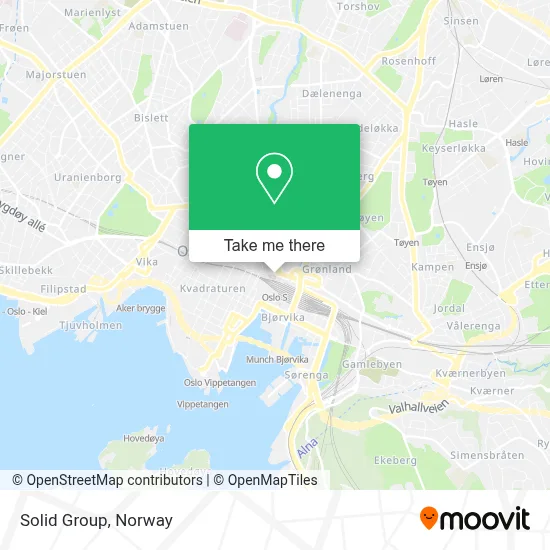 Solid Group map