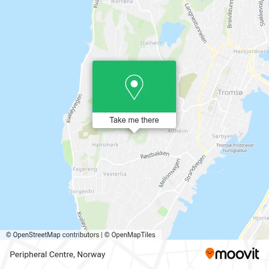 Peripheral Centre map