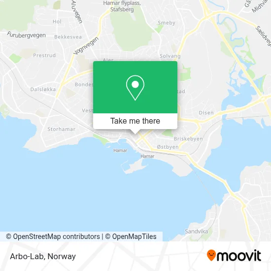 Arbo-Lab map