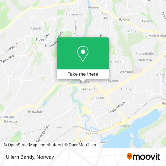 Ullern Bandy map
