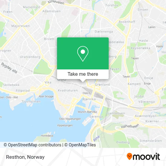 Resthon map