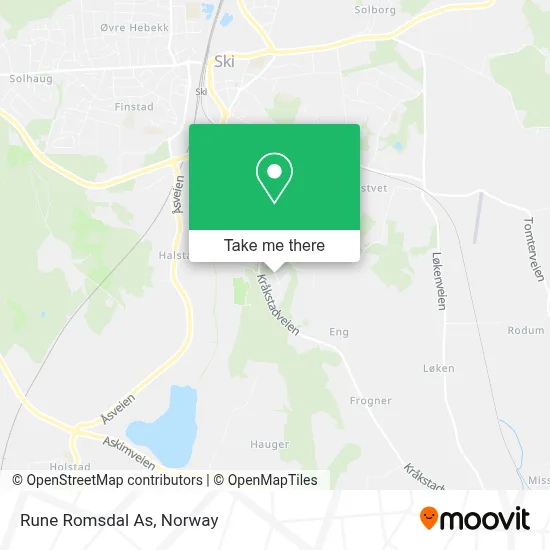 Rune Romsdal As map