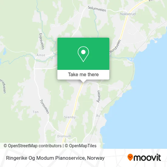 Ringerike Og Modum Pianoservice map