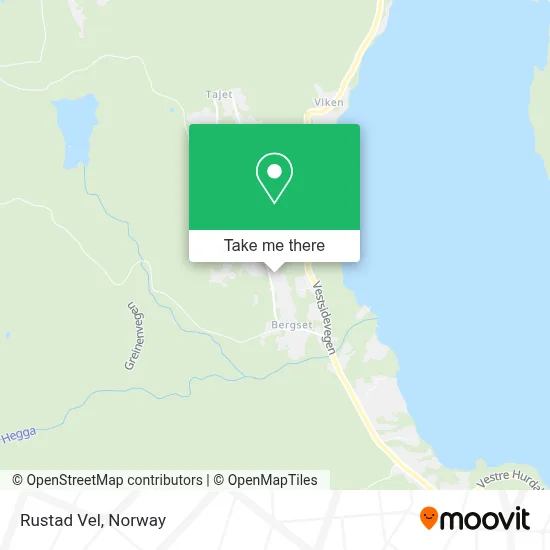 Rustad Vel map