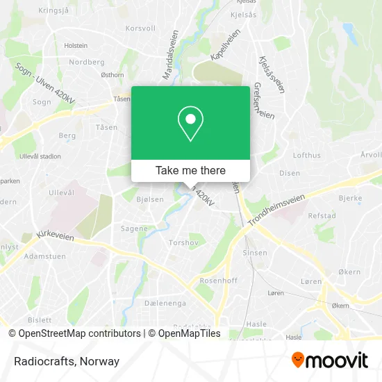 Radiocrafts map
