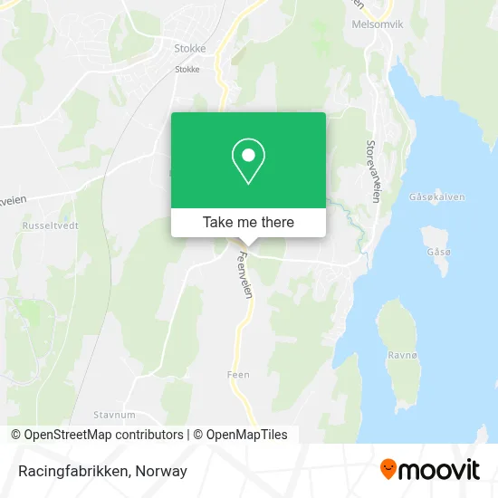 Racingfabrikken map