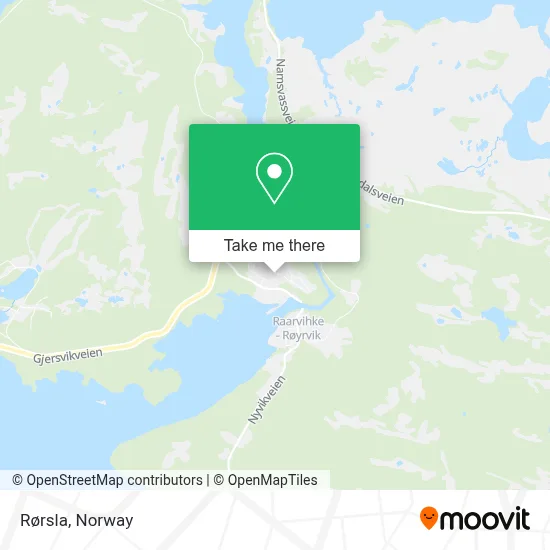 Rørsla map