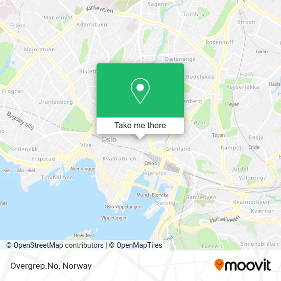 Overgrep.No map