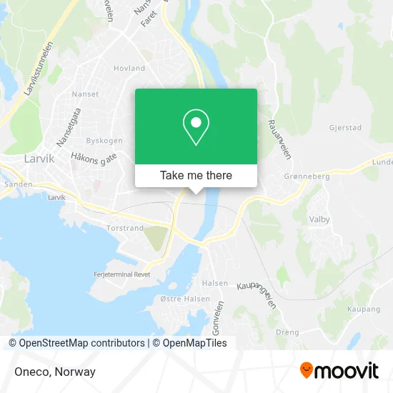 Oneco map
