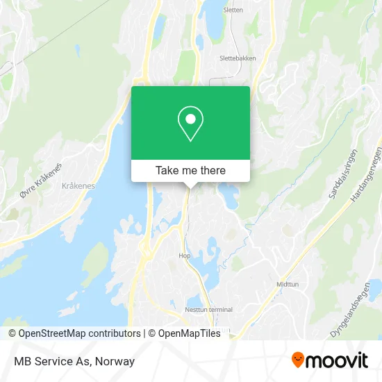MB Service As map