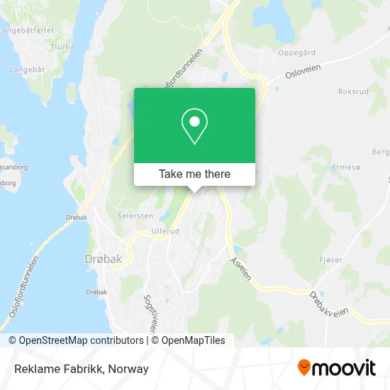 Reklame Fabrikk map
