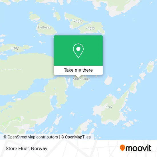 Store Fluer map