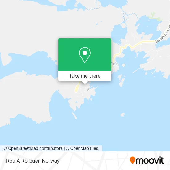 Roa Å Rorbuer map