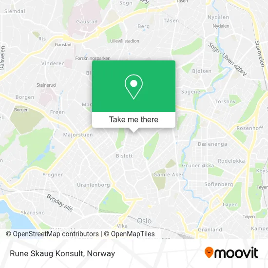 Rune Skaug Konsult map