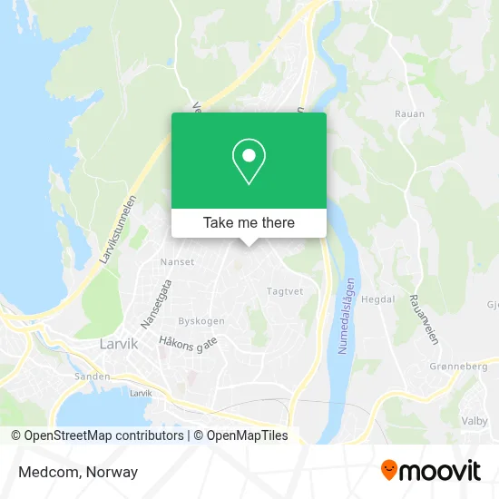 Medcom map