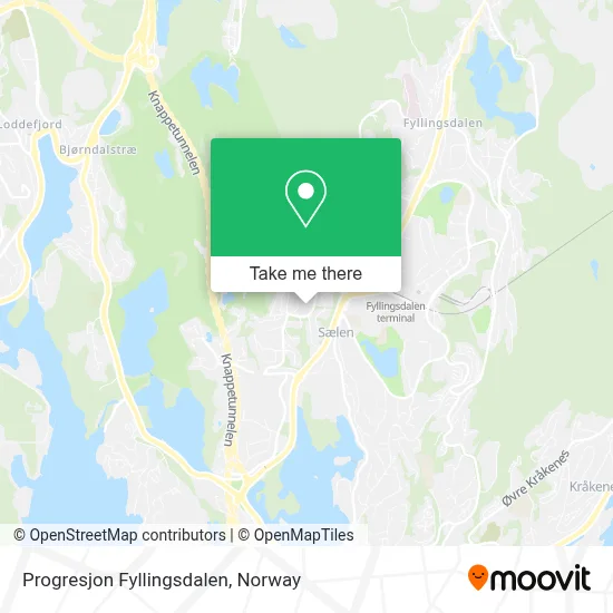 Progresjon Fyllingsdalen map