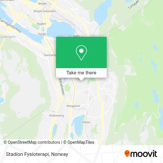 Stadion Fysioterapi map