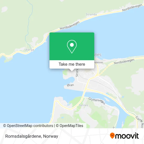 Romsdalsgårdene map