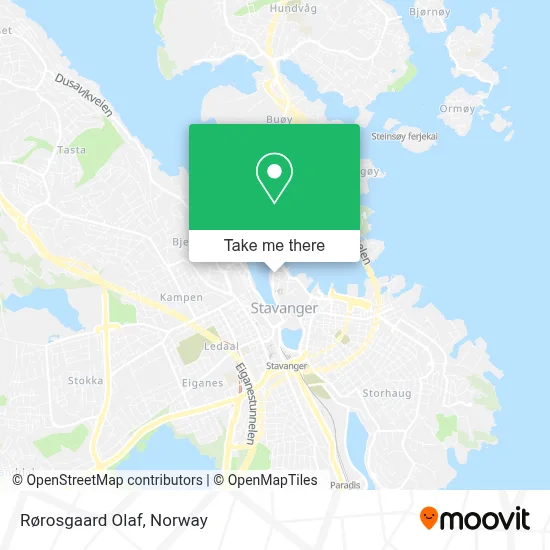 Rørosgaard Olaf map
