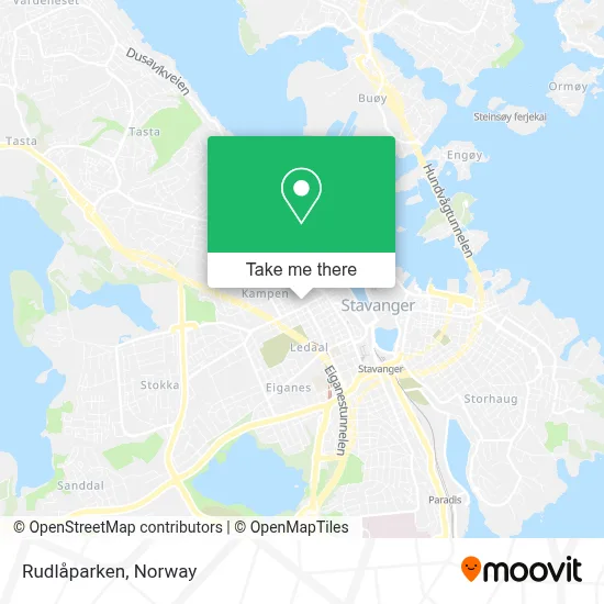 Rudlåparken map