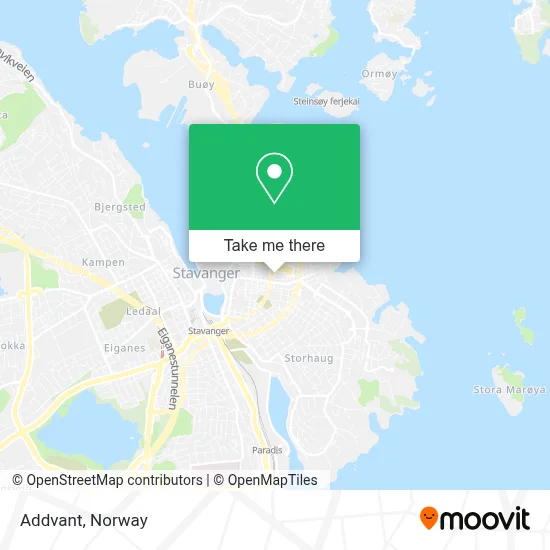 Addvant map
