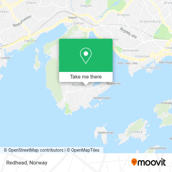 Redhead map