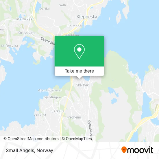 Small Angels map